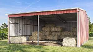 single y pole sheds and hay barns