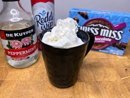 peppermint schnapps hot chocolate