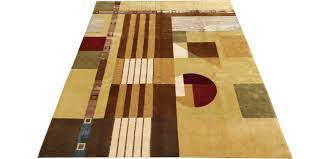 9x12 gold modern age contemporary rug
