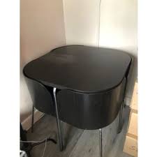 Ikea chaise de bureau skål montagne. Table Encastrable Ikea Et Ses 4 Chaises Rakuten