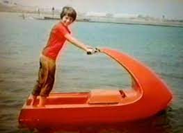 Early jet ski prototype by Clayton Jacobson. Jet skis were invented right  where I ride - on the Colorado River - the Jacobson family still has a  place here! : r/jetski