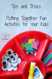 how to put together fun activities for