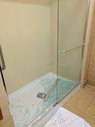 Glass Shower Door Completely Shattered