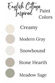 5 Paint Colors In Our Home English