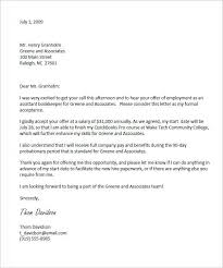 Interview Acceptance Letter Example Of A Letter Sent Via