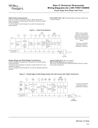 The two 24 volt wires go to the r terminal and c terminal inside the thermostat. Http Www Bayareaservice Com Wp Content Uploads 2015 08 Rhc Tst213unms Wiring Diagrams Pdf