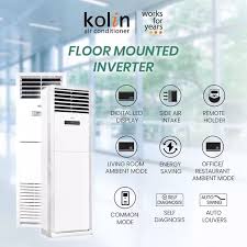 kolin 7hp floor mounted inverter aircon