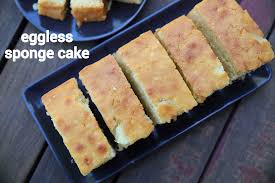 sponge cake recipe eggless sponge