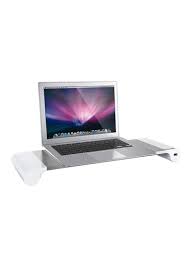 Shop Generic Spacebar Laptop Stand With Usb Hub Silver Online In Dubai Abu Dhabi And All Uae