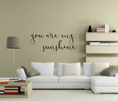 You Are My Sunshine Wall Stickers Wall
