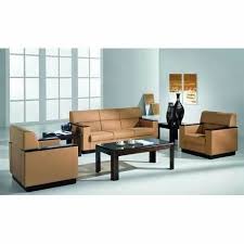 leather office sofa set seating