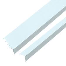 white suspended ceiling wall angle trim