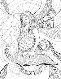 These coloring pages are chock full both pregnancy and birth affirmations. Pregnancy Coloring Book Blissful Belly Colouring Journal