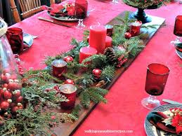 budget christmas table decorations