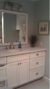The use of bathroom vanity mirrors is mainly considered merely for functionality. Kraftmaid Bathroom Vanity Mirrors Image Of Bathroom And Closet