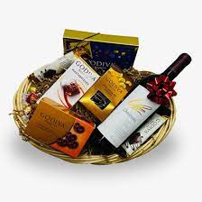 overture wine and iva chocolate gift
