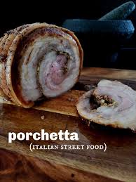 porchetta italian street food the