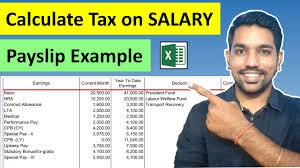 income tax excel calculator