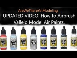 Airbrush Vallejo Model Air Paints