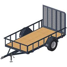 6x10 Utility Trailer Plans 3500 Lbs Best of DIY With Lots of