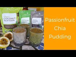 pionfruit chia seed pudding recipe