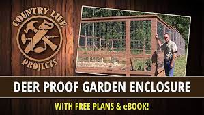 Deer Bear Proof Garden Enclosure With