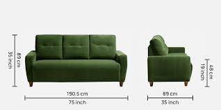 yolo fabric sofa set in avocado