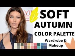 soft autumn color palette for wardrobe