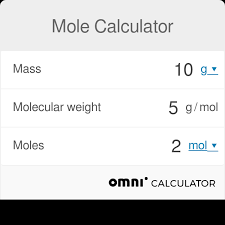 mole calculator