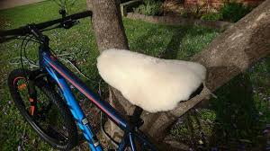 Bicycle Sheepskin Seat Cover Good