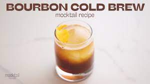 bourbon iced coffee mocktail non