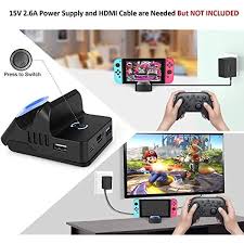 switch charger with tv dock set for