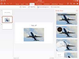 slide layouts with powerpoint designer