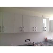 White Wooden Kitchen Wall Shelves