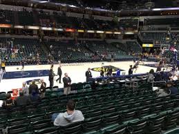 Bankers Life Fieldhouse Section 6 Home Of Indiana Pacers
