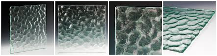 Cobblestone Textured Glass Produced By