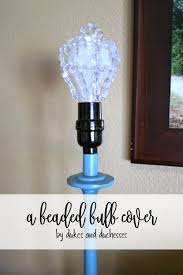 A Beaded Bulb Cover Dukes And Sses