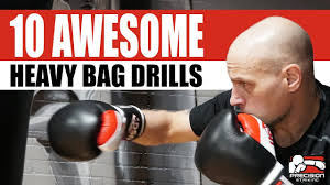 10 awesome heavy bag drills you