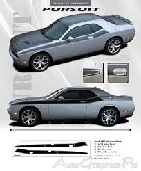 2011 2020 Dodge Challenger Door Stripes Pursuit Body Decals T A 392 Vinyl Graphics Kit