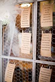 Diy Kraft Paper And Chicken Wire Seating Chart