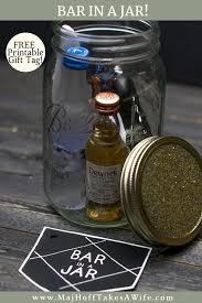 Bar In A Jar Gift Idea Major Hoff