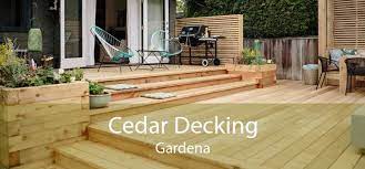 Cedar Decking Gardena Ca Cedar