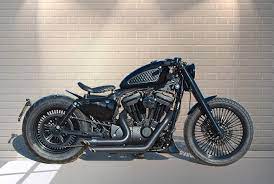 harley sportster bobber black lord