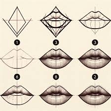 drawing lips made simple a