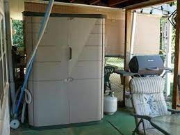 rubbermaid vertical storage shed
