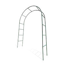 É muito importante analisar o peso final do jardim vertical no pergolado e o suporte que o sustentará. Pergolado Arco Ferro 2 4mx40cm Leroy Merlin