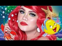 little mermaid ariel makeup tutorials