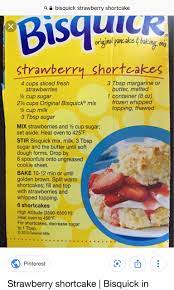 bisquick strawberry shortcake