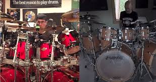 Hand technique for the drumset using four versions of informative and entertaining. Overkill S Jason Bittner Jams With Ex Journey Drummer Steve Smith While In Quarantine Video Blabbermouth Net