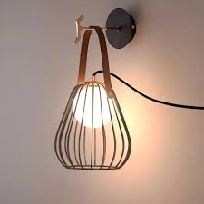 Wire Cage Indoor Wall Sconce Homary